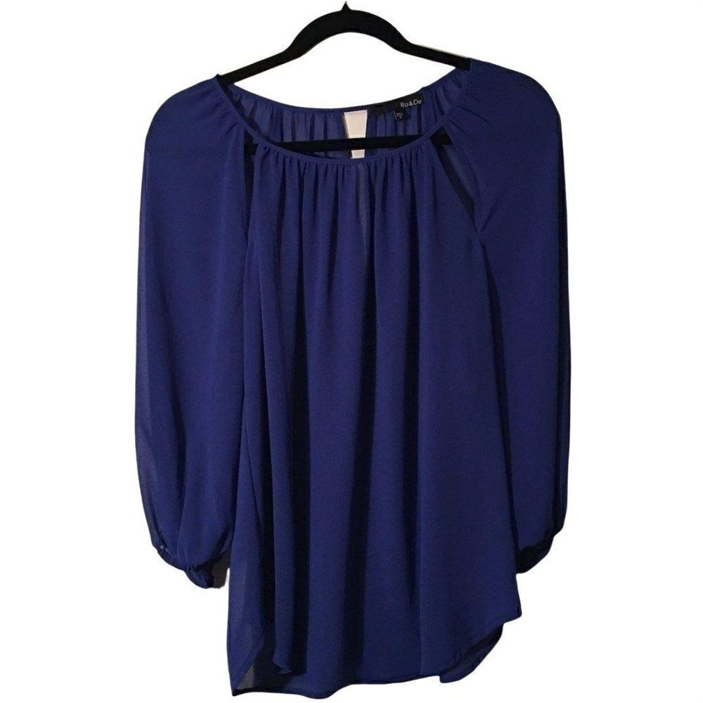 Ro&De blouse blue size m